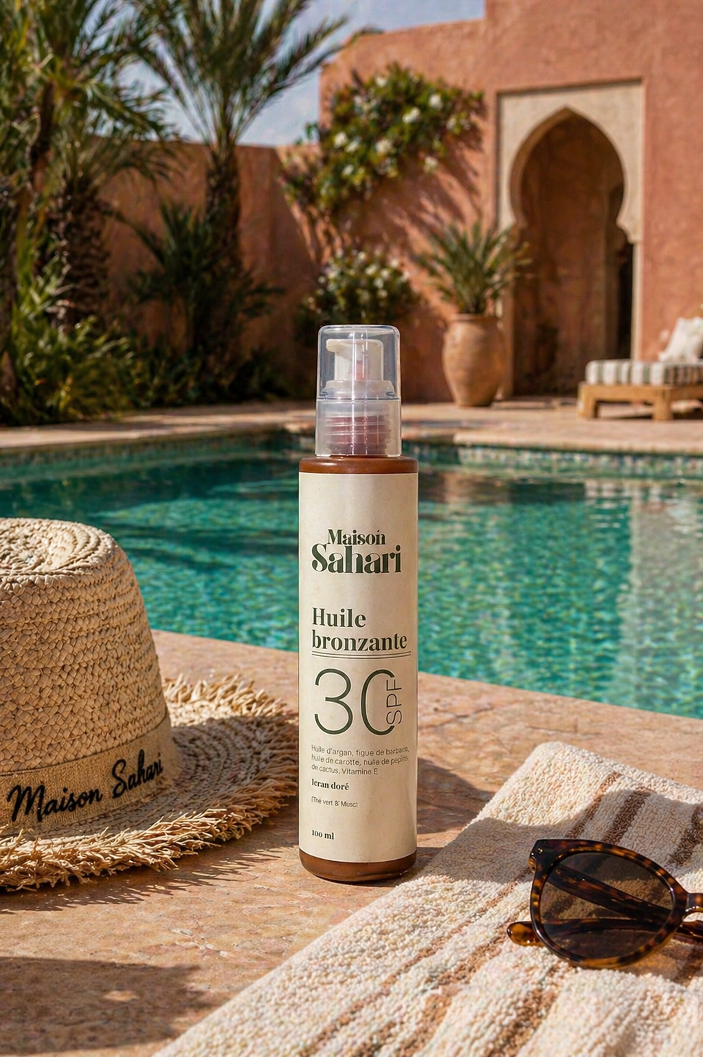 Huile bronzage doré SPF 30